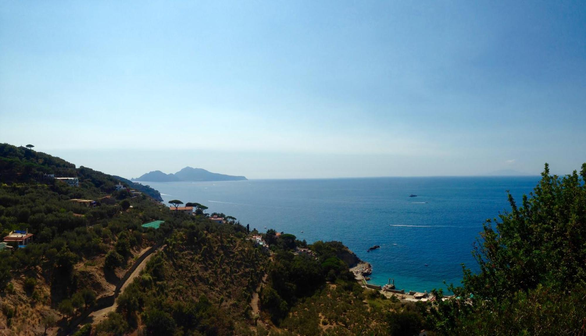 Bilocale Panoramico “Lo Sguardo” Appartement Massa Lubrense Buitenkant foto